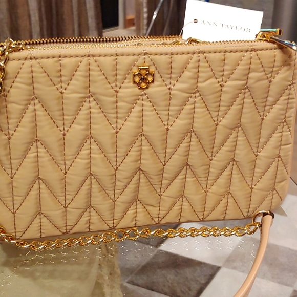 Ann Taylor quilted bag. Brand new with tag. - Picture 2 of 8